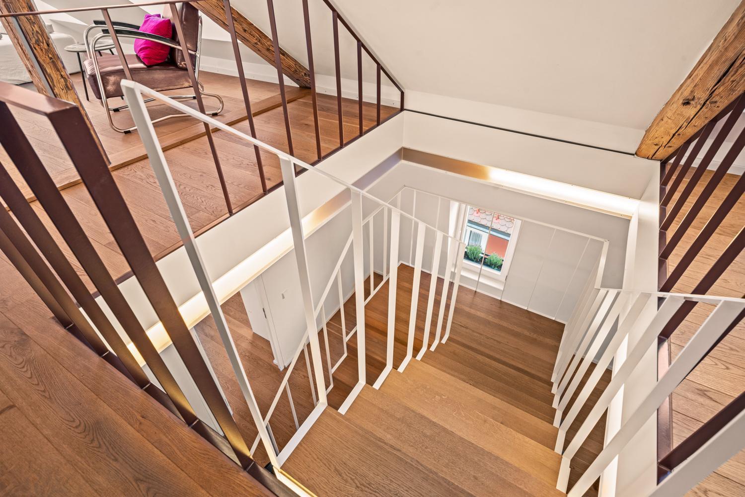 Ferienwohnung Insel-Loft - Maisonette Auf Der Insel, Exklusiv Mit Dachterrasse Lindau  Luaran gambar